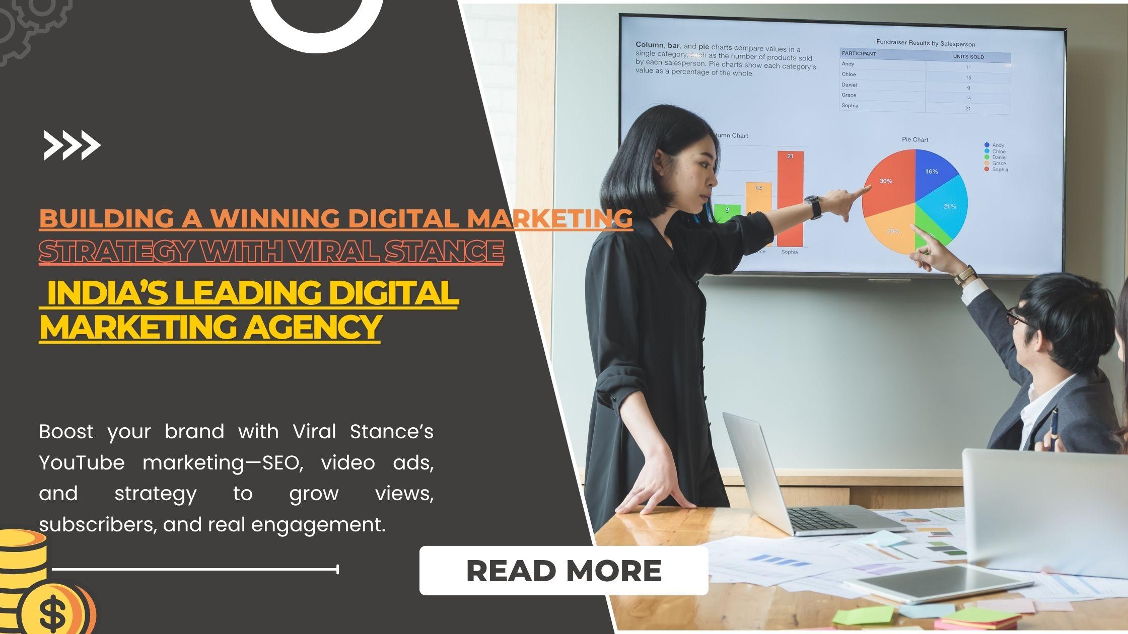 Building a Winning Digital Marketing Strategy with Viral Stance – India’s Leading Digital Marketing Agency